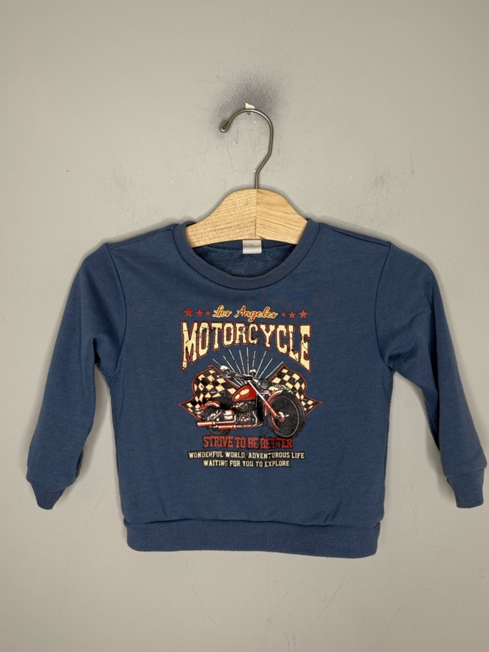 $5 ADD ON SHEIN Toddler boys sweatshirt pullover 12-18M zara cotton on kids h&m